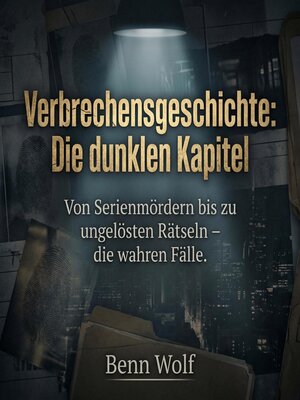 cover image of Verbrechensgeschichte--Die dunklen Kapitel